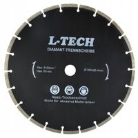 TARCZA DIAMENTOWA SEGMENTOWA 300mm BETONU KOSTKI