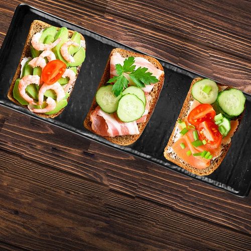 Taca do serwowania ceramiczna 33,5x12 cm na Arena.pl