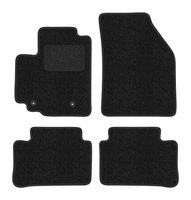 Dywaniki welurowe antracytowe Opel Agila B 2008-2014, komplet 4 szt.