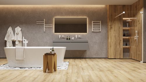 ELNA Grzejnik łazienkowy elektryczny Vertical 4 ruchome ramiona White na Arena.pl