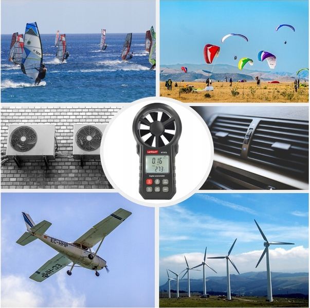 ANEMOMETER MIERNIK WIATRU DO KLIMATYZACJI WIATROMIERZ APLIKACJA BLUETOOTH zdjęcie 11