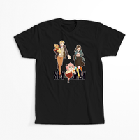 Koszulka Czarna Spy X Family - WYBIERZ KOLOR KOSZULKI I FASON Męska S