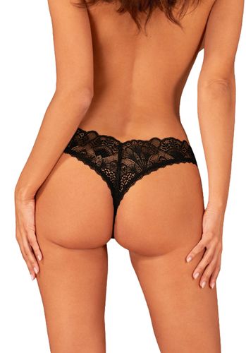 seksowne otwarte stringi donna m/l z delikatnej koronki od obsessive. na Arena.pl