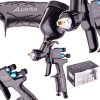 pistolet lakierniczy mini auarita lion b light 1,0mm hvlp do zaprawek 250ml