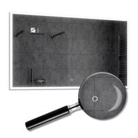 Lustro LED z Włącznikiem Dotykowym 80x100 Boston