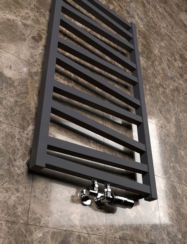 Grzejnik dekoracyjny ZYGZAK-MID 970x500 GRAFIT na Arena.pl