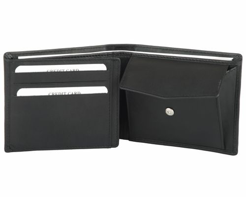 Portfel męski Greg - Mio Gusto Czarny na Arena.pl
