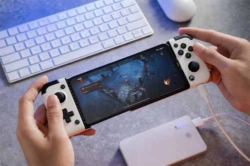 Kontroler mobilny GameSir X2 Pro Biały, wejście USB-C z uchwytem na telefon na Arena.pl