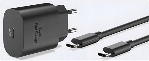 SZYBKA ŁADOWARKA DO TELEFONU SAMSUNG KOSTKA 25W + KABEL USB-C 1M na Arena.pl