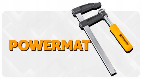 ŚCISK STOLARSKI ŚRUBOWY ZACISK 150x50 MM TYP F STALOWY DO DREWNA WARSZTATU na Arena.pl