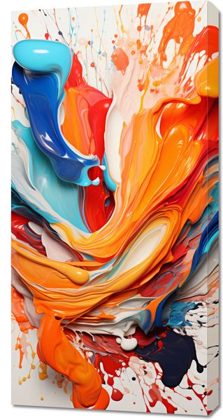 Obraz 50x100cm Taneczne Fale zdjęcie 1
