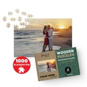 FOTO PUZZLE DREWNIANE z TWOJEGO ZDJĘCIA XXL 120cm x 85cm 1000 el.