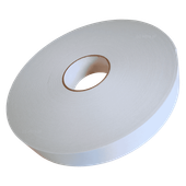 TAŚMA S501 1mm/40mm/50m PIANKA 2-STR LEPNA, BIAŁA