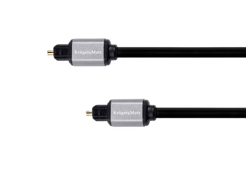Kabel optyczny 1m toslink Kruger&Matz Basic zdjęcie 1