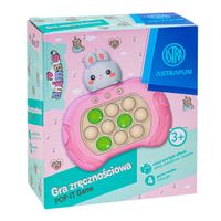 gra zręcznościowa pop-it animals bunny astrafun