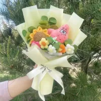 SpongeBob Patrick Star Gary Squidward Tentacles Pluszowe lalki Kreatywne ręcznie robione – 4-32 cm