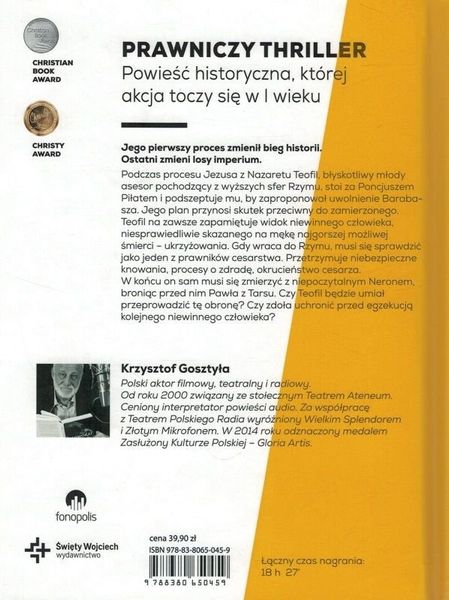 Adwokat - Randy Singer - Audiobook 2xCD/MP3 zdjęcie 2