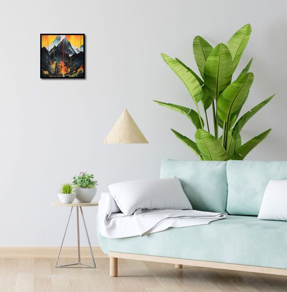 Plakat 30x30cm Górska Alchemia zdjęcie 4