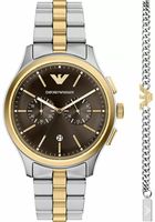zegarek męski emporio armani dario chronograph ar80084set + box
