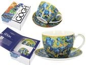 Filiżanka ze spodkiem - V. van Gogh, Irysy (CARMANI)