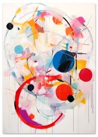 Plakat nowoczesna abstrakcja 70x100 cm