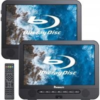 NAVISKAUTO PB1002B Podwójny odtwarzacz Blu-Ray/DVD do samochodu, 10,1" M639