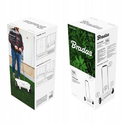 SIEWNIK RĘCZNY OGRODOWY ROZSIEWACZ DO NASION TRAWY NAWOZU SOLI PIASKU na Arena.pl