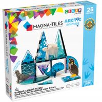 MAGNA-TILES KLOCKI MAGNETYCZNE ARCTIC ANIMALS ARKTYCZNE ZWIERZĘTA 25 el.