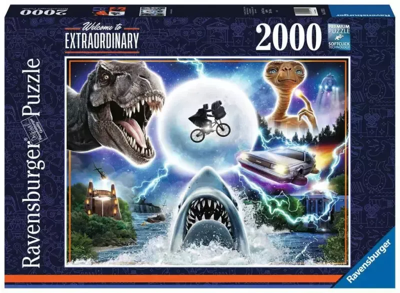 Puzzle 2000 elementów. Universal Amblin zdjęcie 1