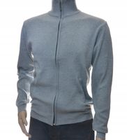 Klasyczny męski sweter półgolf rozpinany XXL 2XL