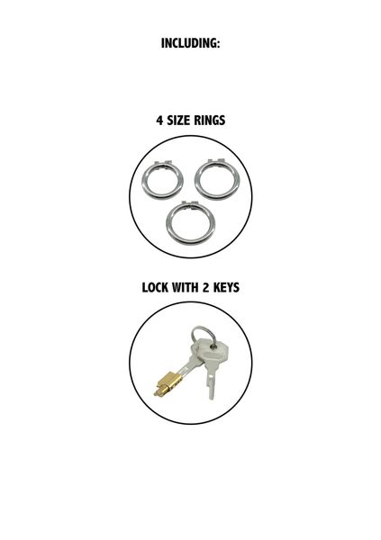 Chestity Cock Harness X-Short zdjęcie 6