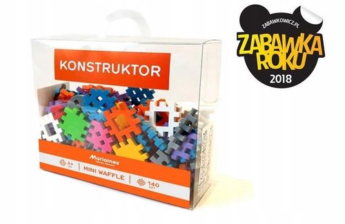 KLOCKI WAFLOWE MINI 140 ELEM. WAFFLE MINI RAIBUD na Arena.pl