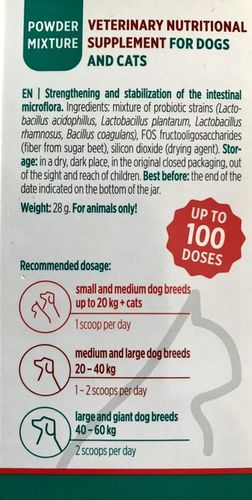 VITAR Veterinae GasterON SYMBIO - probiotyki i prebiotyki - aż 100 dawek na Arena.pl