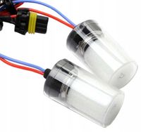 2x PALNIK H7 6000K ŻARNIK XENON METALOWY KOŁNIERZ