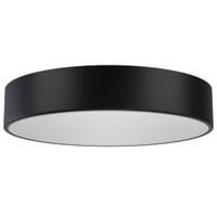 Czarny plafon salonowy 137623620811 LED 43W nowoczesny