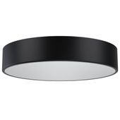 Czarny plafon salonowy 137623620811 LED 43W nowoczesny