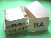 SYLABY - KARTY LOGOPEDYCZNE ARSON