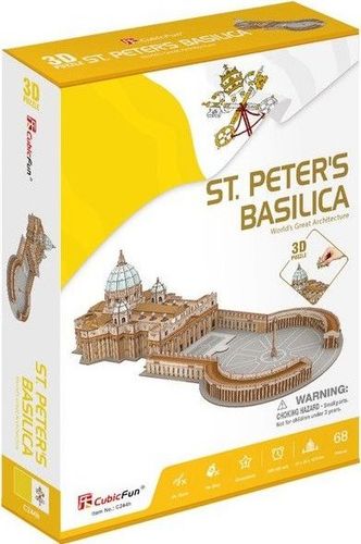 Puzzle 3D Bazylika Św. Piotra 2446 na Arena.pl