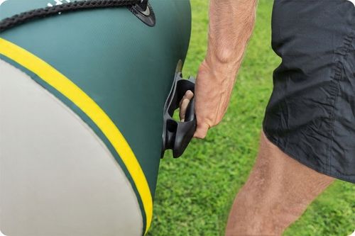 BESTWAY 65160 PONTON RANGER ELITE X3 RAFT SET 3 OS. POMPKA + WIOSŁA na Arena.pl