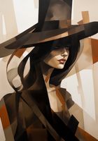 Plakat 70x100cm Skrywająca się Tajemniczość