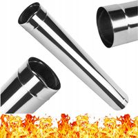 Rura fi 130 kwasoodporna 1m nierdzewna kominowa KWAS dymowa do dymu