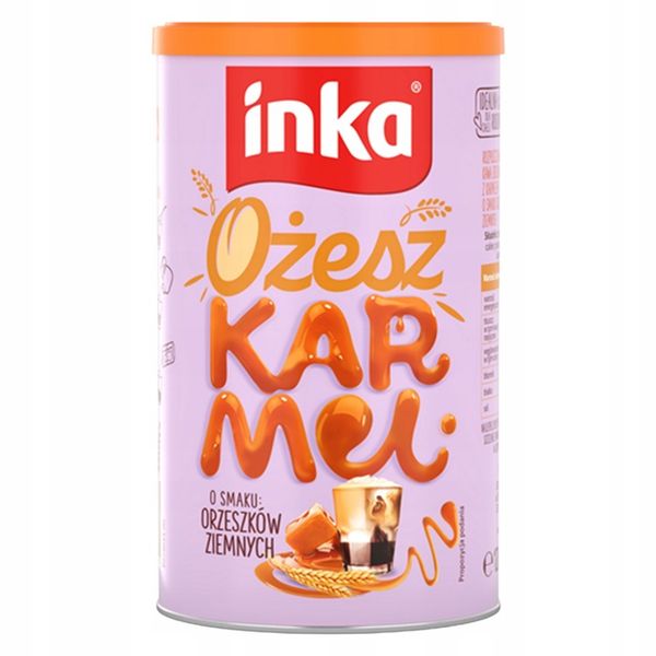INKA ZESTAW kawa zbożowa 3xOżesz karmel 1xKukułeczka 480g (4x120g) zdjęcie 2