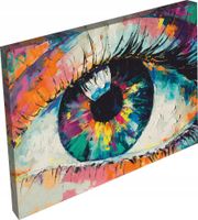 OBRAZ do pokoju salonu sypialni oko kobiety 120x80