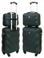 WALIZKA PODRÓŻNA NA KÓŁKACH KABINOWA + KUFEREK GRAVITT 951G