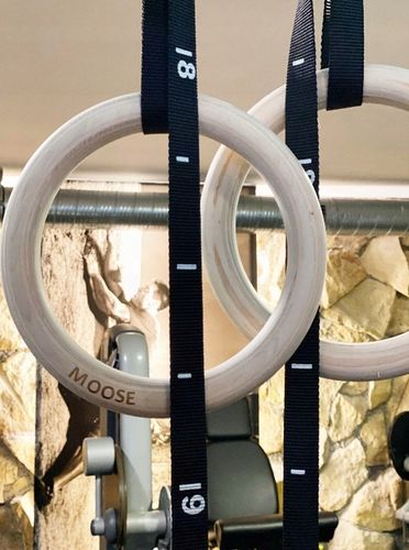 KÓŁKA GIMNASTYCZNE DREWNIANE Z MIARKĄ MOOSE FITNESS DO ĆWICZEŃ I na Arena.pl