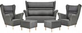 Zestaw wypoczynkowy sofa + 2 fotele Family Meble