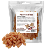 Smaczki dla psa miękkie przysmaki kiełbaski z królika 500g PAWFECT BITES