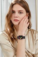 Zegarek Damski Smartwatch 380MAH ROZMOWY AMOLED Z Pomiar Cukru Ciśnienie