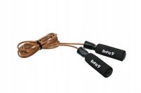 Skakanka Bokserska Skórzana Regulowana Trwała Profesjonalny Trening DrFit