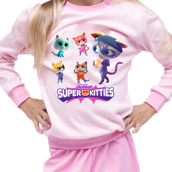 Piżama dziecięca Super Koty zdjęcie 1